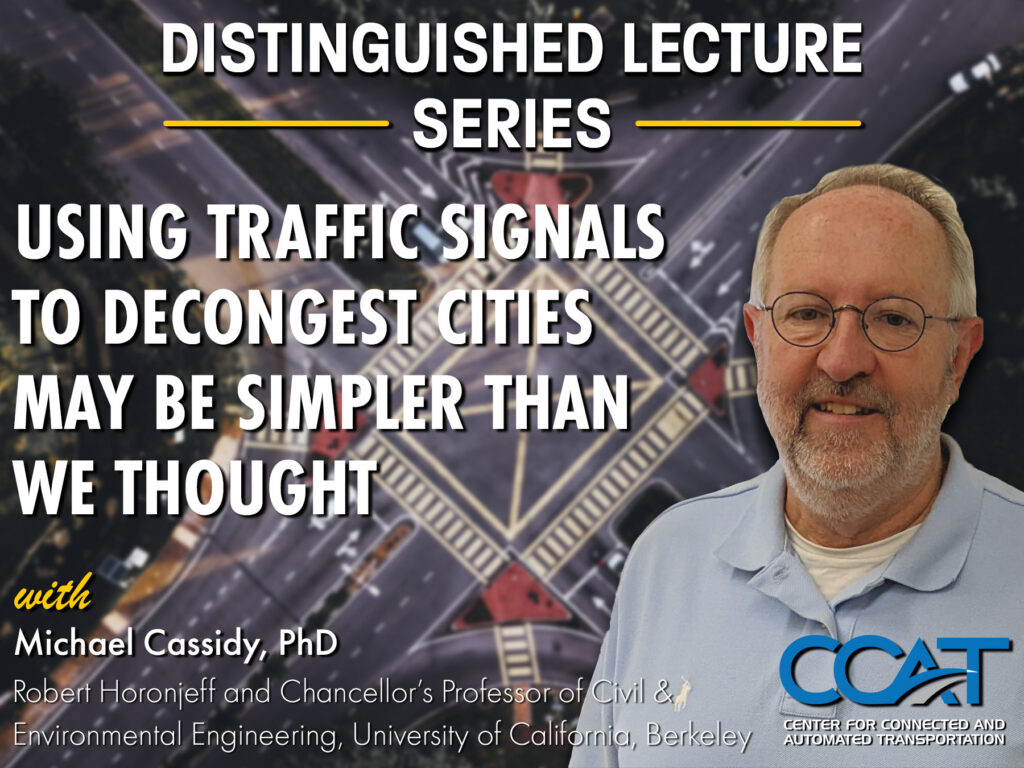 Banner for CCAT Distinguished Lecture Series with Michael Cassidy. It features their headshot and job title. The link directs to the event page on the CCAT website.