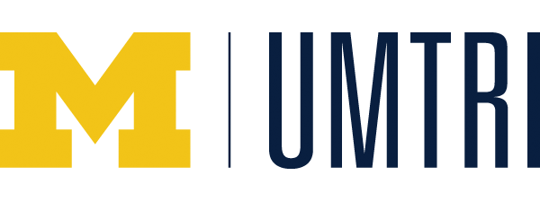 The University of Michigan Transportation Research Institute Logo. The link directs to research from the institution.