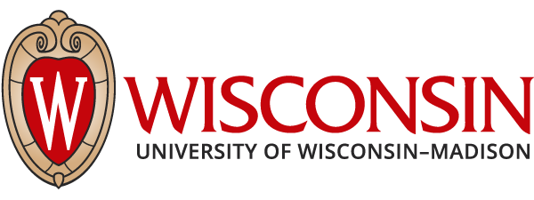 The University of Wisconsin-Madison Logo. The link directs to the funded research led by this institution.