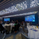 Slide featuring Dr. Zachary Jerome's headshot during the CUTC Awards Banquet